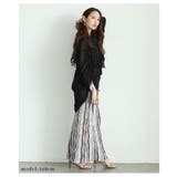 ヘルシーな透け感を纏う袖リボンドロストシャツブラウス レディース ファッション | Sawa a la mode | 詳細画像7