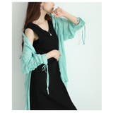 ヘルシーな透け感を纏う袖リボンドロストシャツブラウス レディース ファッション | Sawa a la mode | 詳細画像11