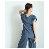 着こなしの幅広がるリブカットソー&リブパンツセットアップ レディース ファッション | Sawa a la mode | 詳細画像5