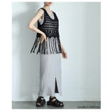 重ね着をアップデートするかぎ編みレースニットベスト レディース ファッション | Sawa a la mode | 詳細画像13
