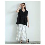 大胆リボンで惹き付けるノースリーブトップス レディース ファッション | Sawa a la mode | 詳細画像5