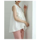 大胆リボンで惹き付けるノースリーブトップス レディース ファッション | Sawa a la mode | 詳細画像12