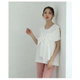大胆リボンで惹き付けるノースリーブトップス レディース ファッション | Sawa a la mode | 詳細画像15