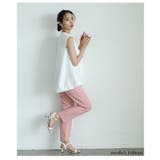 大胆リボンで惹き付けるノースリーブトップス レディース ファッション | Sawa a la mode | 詳細画像16