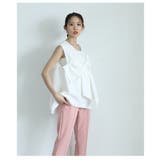 大胆リボンで惹き付けるノースリーブトップス レディース ファッション | Sawa a la mode | 詳細画像19