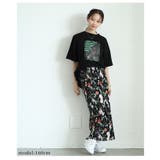 レトロな絵画が魅了するパネルプリントビッグTシャツ レディース ファッション | Sawa a la mode | 詳細画像13