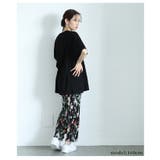 レトロな絵画が魅了するパネルプリントビッグTシャツ レディース ファッション | Sawa a la mode | 詳細画像17