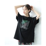 レトロな絵画が魅了するパネルプリントビッグTシャツ レディース ファッション | Sawa a la mode | 詳細画像19