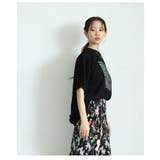 レトロな絵画が魅了するパネルプリントビッグTシャツ レディース ファッション | Sawa a la mode | 詳細画像20