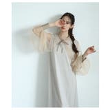 エアリーな華やかさを纏うボリューム袖シフォンボレロ レディース ファッション | Sawa a la mode | 詳細画像4
