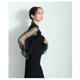 エアリーな華やかさを纏うボリューム袖シフォンボレロ レディース ファッション | Sawa a la mode | 詳細画像15