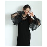 エアリーな華やかさを纏うボリューム袖シフォンボレロ レディース ファッション | Sawa a la mode | 詳細画像16