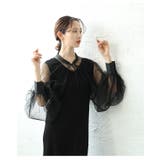 エアリーな華やかさを纏うボリューム袖シフォンボレロ レディース ファッション | Sawa a la mode | 詳細画像19