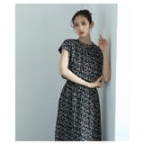 洗練さを纏う小花柄が美しいロングワンピース レディース ファッション | Sawa a la mode | 詳細画像2