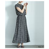 洗練さを纏う小花柄が美しいロングワンピース レディース ファッション | Sawa a la mode | 詳細画像3