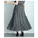 洗練さを纏う小花柄が美しいロングワンピース レディース ファッション | Sawa a la mode | 詳細画像4