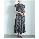 洗練さを纏う小花柄が美しいロングワンピース レディース ファッション | Sawa a la mode | 詳細画像20