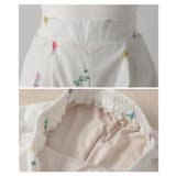 爽やかな甘さ引き立つ花柄セミワイドストレートパンツ レディース ファッション | Sawa a la mode | 詳細画像23