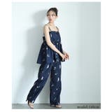 爽やかな甘さ引き立つ花柄ペプラムフレアキャミソール レディース ファッション | Sawa a la mode | 詳細画像19