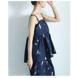 爽やかな甘さ引き立つ花柄ペプラムフレアキャミソール レディース ファッション | Sawa a la mode | 詳細画像20