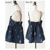 爽やかな甘さ引き立つ花柄ペプラムフレアキャミソール レディース ファッション | Sawa a la mode | 詳細画像22