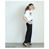 可憐な甘さが包み込むレース切替ロングパンツ レディース ファッション | Sawa a la mode | 詳細画像17