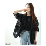 ハンサムに華やぐ甘いレトロな花柄レーステーラードジャケット レディース | Sawa a la mode | 詳細画像3