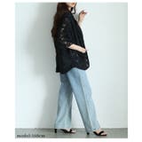 ハンサムに華やぐ甘いレトロな花柄レーステーラードジャケット レディース | Sawa a la mode | 詳細画像10