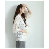 ハンサムに華やぐ甘いレトロな花柄レーステーラードジャケット レディース | Sawa a la mode | 詳細画像16