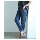 すっきりスタイリッシュを纏うデニムジョガーパンツ レディース ファッション | Sawa a la mode | 詳細画像4