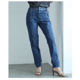 すっきりスタイリッシュを纏うデニムジョガーパンツ レディース ファッション | Sawa a la mode | 詳細画像10