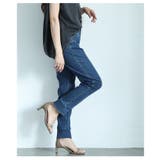 すっきりスタイリッシュを纏うデニムジョガーパンツ レディース ファッション | Sawa a la mode | 詳細画像15