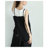 甘辛なスタイリッシュを纏うサロペットワイドパンツ レディース ファッション | Sawa a la mode | 詳細画像7