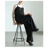 甘辛なスタイリッシュを纏うサロペットワイドパンツ レディース ファッション | Sawa a la mode | 詳細画像9