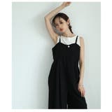 甘辛なスタイリッシュを纏うサロペットワイドパンツ レディース ファッション | Sawa a la mode | 詳細画像10