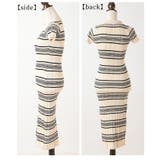 1枚でスタイリングが決まるボーダーカラーサマーニットワンピース レディース | Sawa a la mode | 詳細画像22