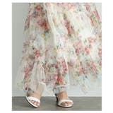 可憐な花が軽やかに揺れる花柄ティアードフリルフレアスカート レディース | Sawa a la mode | 詳細画像6