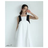 大人の個性をプラスするアクセントスリーブデザインのバルーンロングワンピース | Sawa a la mode | 詳細画像3
