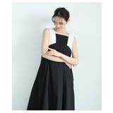 大人の個性をプラスするアクセントスリーブデザインのバルーンロングワンピース | Sawa a la mode | 詳細画像12