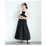 大人の個性をプラスするアクセントスリーブデザインのバルーンロングワンピース | Sawa a la mode | 詳細画像19