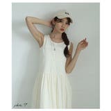 涼やかな清涼感に魅了する夏映えバルーンロングワンピース レディース ファッション | Sawa a la mode | 詳細画像3