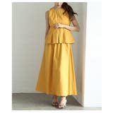 コーデのお悩み解消するプリーツフレアノースリーブとロングスカートセットアップ | Sawa a la mode | 詳細画像12