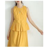 コーデのお悩み解消するプリーツフレアノースリーブとロングスカートセットアップ | Sawa a la mode | 詳細画像13