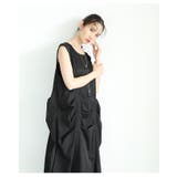 個性を引き立つデザインに惹き込まれるタックノースリーブワンピース レディース | Sawa a la mode | 詳細画像12