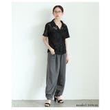 ヘルシーな大人の肌見せ叶うチュールリボンレースシャツ レディース ファッション | Sawa a la mode | 詳細画像14
