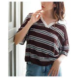 軽やかな透け感で涼しげなシアーポロニットプルオーバー レディース ファッション | Sawa a la mode | 詳細画像5