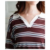 軽やかな透け感で涼しげなシアーポロニットプルオーバー レディース ファッション | Sawa a la mode | 詳細画像6