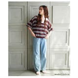 軽やかな透け感で涼しげなシアーポロニットプルオーバー レディース ファッション | Sawa a la mode | 詳細画像8