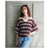 軽やかな透け感で涼しげなシアーポロニットプルオーバー レディース ファッション | Sawa a la mode | 詳細画像11