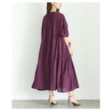 ナチュラルな甘さ漂うフレアスリーブコットンシャツワンピース レディース | Sawa a la mode | 詳細画像5